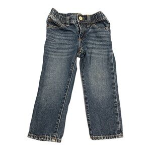 babyGap '90s Original‎ Straight Demin Jeans Elastic Waist Comfortable Fit Size3T